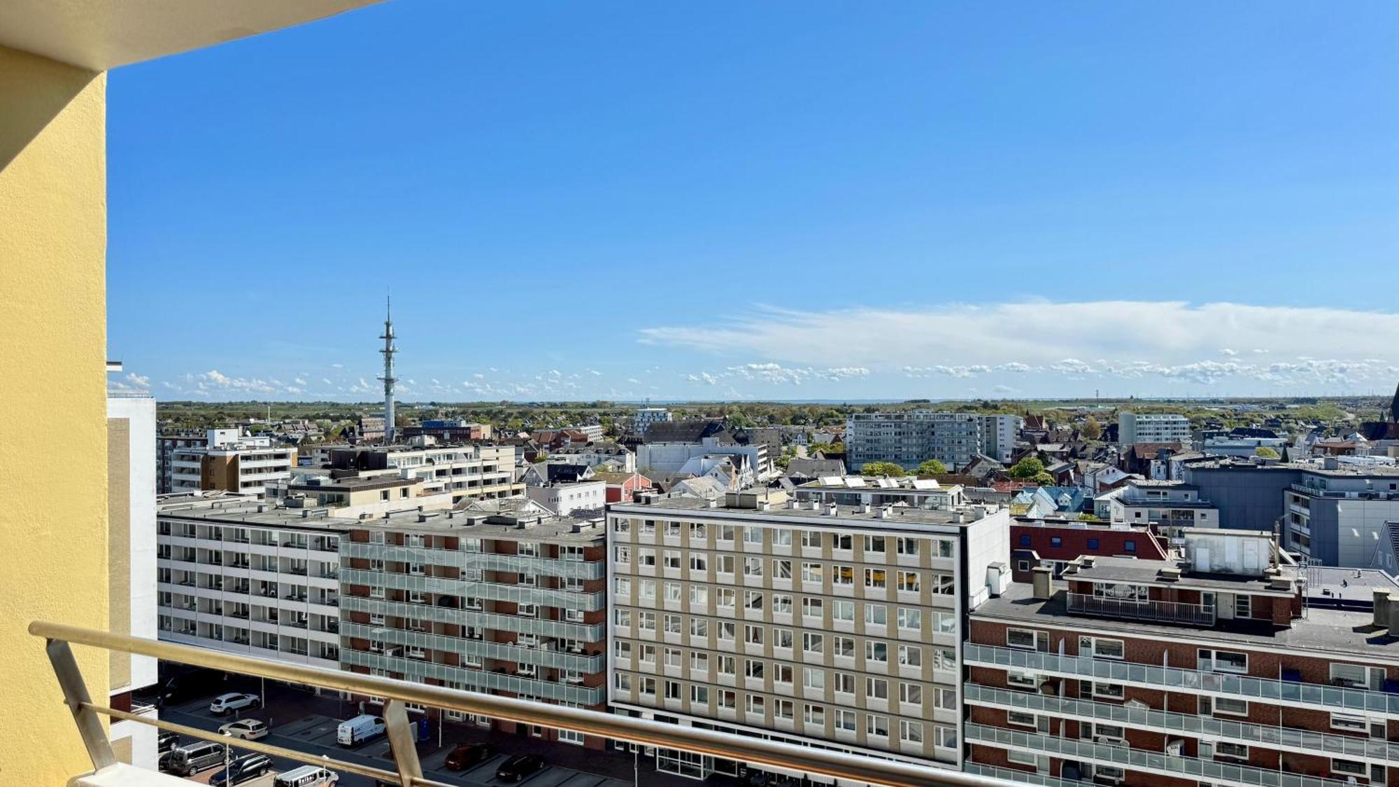 1-194, Traumhafter Blick Ueber Westerland Im Haus Metropol, 8 Etage Εξωτερικό φωτογραφία